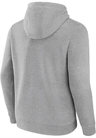 Oklahoma Sooners Mens Grey Arch Mascot Long Sleeve Hoodie