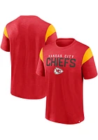 Kansas City Chiefs Red HOME STRETCH Short Sleeve Fashion T Shirt