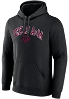 Texas A&M Aggies Mens Arch Mascot Long Sleeve Hoodie