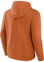 Texas Longhorns Mens Burnt Orange Arch Mascot Long Sleeve Hoodie