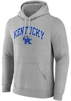 Kentucky Wildcats Mens Arch Mascot Long Sleeve Hoodie