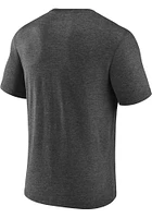 Philadelphia Eagles Charcoal Old Fashioned Short Sleeve Fashion T Shirt