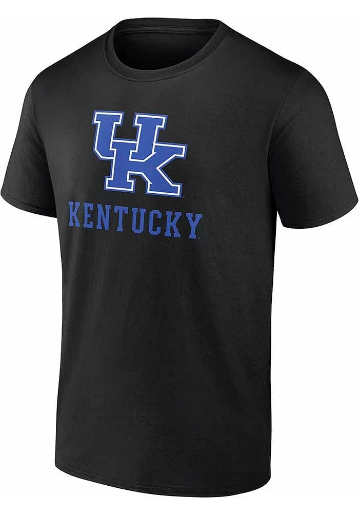 Kentucky Wildcats Black Team Lockup Short Sleeve T Shirt