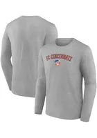 FC Cincinnati Grey Arch Mascot Long Sleeve T Shirt