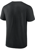 Pittsburgh Penguins Black Iconic Crew Short Sleeve T Shirt