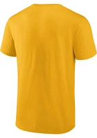 St Louis Blues Gold Iconic Crew Short Sleeve T Shirt
