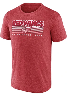 Detroit Red Wings Iconic Synthetic Short Sleeve T Shirt