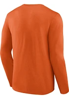 Philadelphia Flyers Orange Iconic Cotton Long Sleeve T Shirt