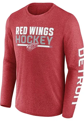 Detroit Red Wings Iconic Synthetic Long Sleeve T-Shirt