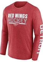 Detroit Red Wings Iconic Synthetic Long Sleeve T-Shirt