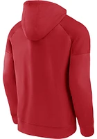 Chicago Blackhawks Mens Red Iconic Defender Pullover Hood