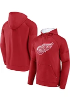 Detroit Red Wings Mens Iconic Defender Pullover Hood