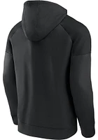 Pittsburgh Penguins Mens Black Iconic Defender Pullover Hood