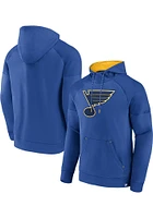 St Louis Blues Mens Blue Iconic Defender Pullover Hood