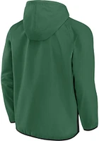 Dallas Stars Mens Kelly Green Iconic Defender Anorak Pullover Jackets