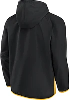 Pittsburgh Penguins Mens Black Iconic Defender Anorak Pullover Jackets