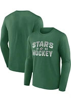 Dallas Stars Green Cotton Long Sleeve T Shirt