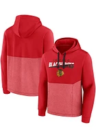 Chicago Blackhawks Mens Red Poly/Chiller Hood