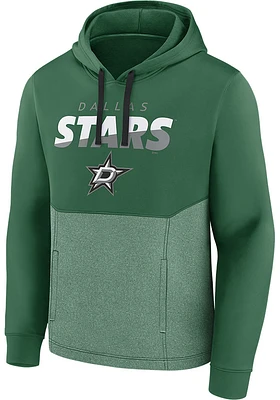 Dallas Stars Mens Kelly Green Poly/Chiller Hood