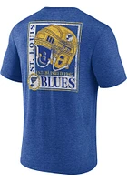 St Louis Blues Blue True Classics Short Sleeve Fashion T Shirt