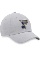 St Louis Blues Holiday Unstructured Adjustable Hat - Grey