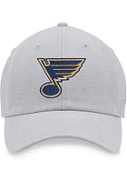 St Louis Blues Holiday Unstructured Adjustable Hat - Grey