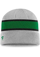 Dallas Stars Grey Holiday Cuff Mens Knit Hat