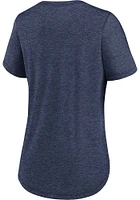 Nike Chicago Cubs Womens Navy Blue City Connect Short Sleeve T-Shirt
