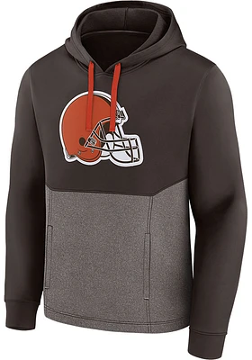 Cleveland Browns Mens Brown WINTER CAMP Hood