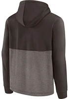 Cleveland Browns Mens Brown WINTER CAMP Hood