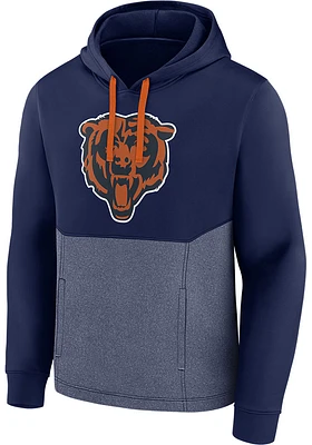Chicago Bears Mens Navy Blue WINTER CAMP Hood