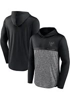 Pittsburgh Penguins Mens Black Iconic Defender Lightweight Hood