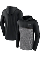St Louis Blues Mens Black Iconic Defender Lightweight Hood