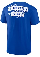 Kentucky Wildcats Blue Established Source Short Sleeve T Shirt