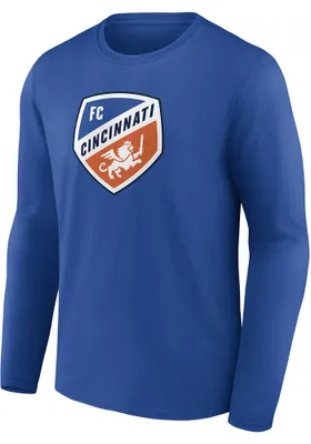 FC Cincinnati Primary Logo Long Sleeve T Shirt