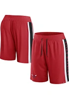 Chicago Bulls Mens Red Iconic NBA Exclusive Shorts