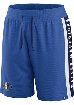 Dallas Mavericks Mens Blue Iconic NBA Exclusive Shorts