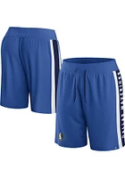 Dallas Mavericks Mens Blue Iconic NBA Exclusive Shorts