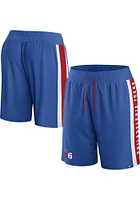 Philadelphia 76ers Mens Blue Iconic NBA Exclusive Shorts