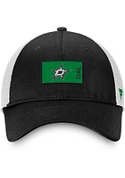 Dallas Stars 2022 Authentic Pro Primary Trucker Adjustable Hat - Black
