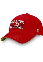 Detroit Red Wings True Classic Retro Adjustable Hat - Red