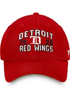 Detroit Red Wings True Classic Retro Adjustable Hat - Red
