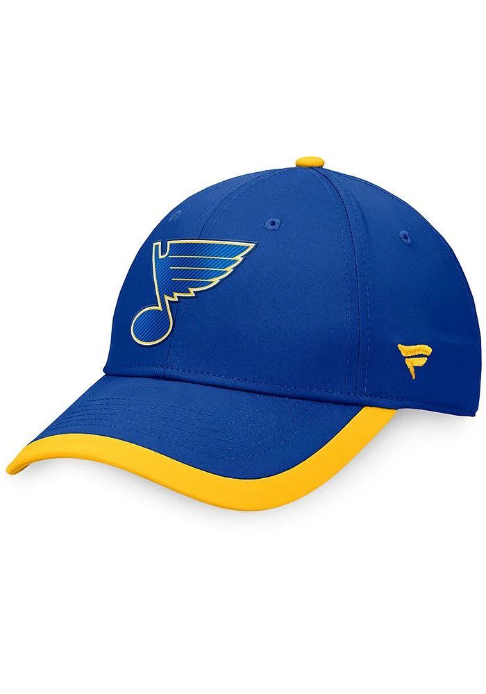 St Louis Blues Defender Structured Adjustable Hat - Blue