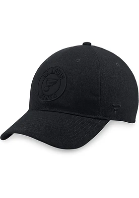 St Louis Blues Team Haze Adjustable Hat - Black