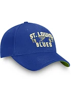 St Louis Blues True Classic Retro Adjustable Hat - Blue