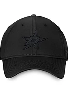 Dallas Stars Mens Black Team Haze Flex Hat