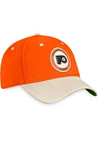 Philadelphia Flyers Mens Orange True Classic Retro Flex Hat