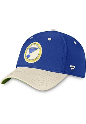St Louis Blues Mens Blue True Classic Retro Flex Hat
