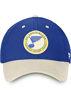 St Louis Blues Mens Blue True Classic Retro Flex Hat