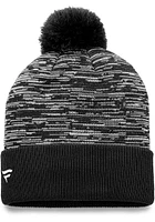 Dallas Stars Black Defender Cuff Pom Mens Knit Hat